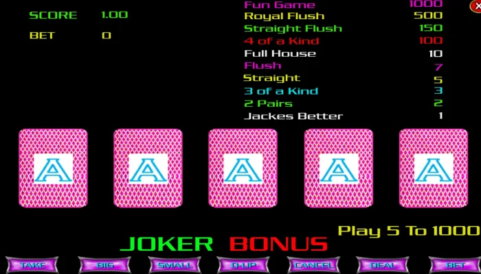 Joker Bonus Joker Bonus