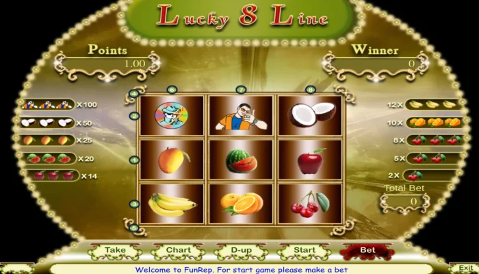 Lucky 8 Line Lucky 8 Line